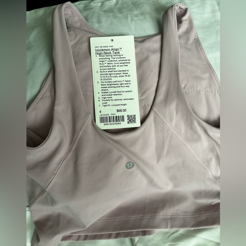 Lululemon align high-neck tank size 4